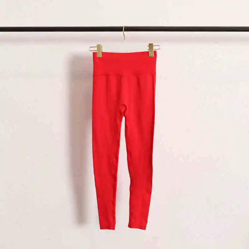 Women Yoga Pants Leggings High Waisted Tummy Control Soft Fitness Leggings Skinny Yoga Pant