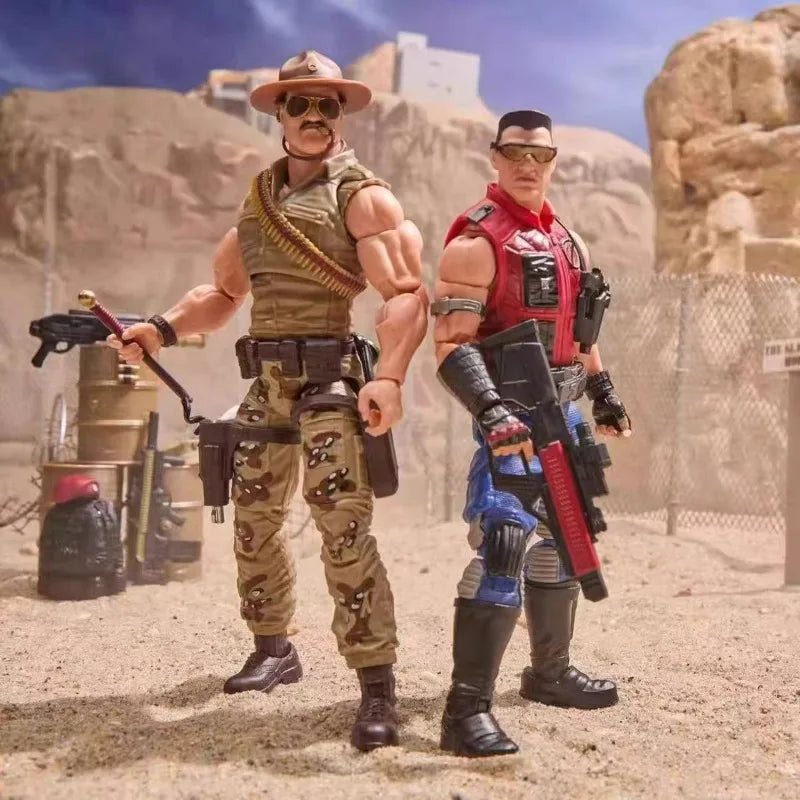 Original Hasbro G.I. Joe Classified Series 173 Sgt Slaughter & Felix 'Mercer' Stratton Action Toy Figure