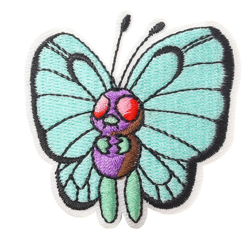 Cute Things Patch Cartoon Anime Embroidered Patches For Clothing DIY Iron on Patches For Clothes Game Patch Stickers
