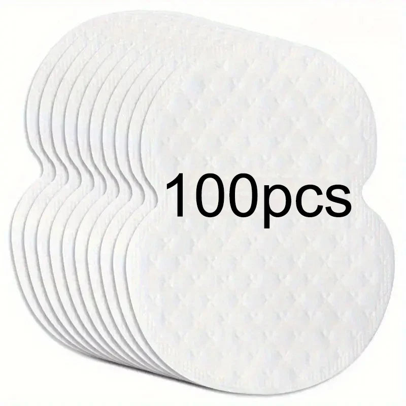 Moisture-Wicking Disposable Underarm Sweat Pads Breathable,Non-Trace, Leak-Proof Sweat Guards, Odor Control, for Outdoor Leisure
