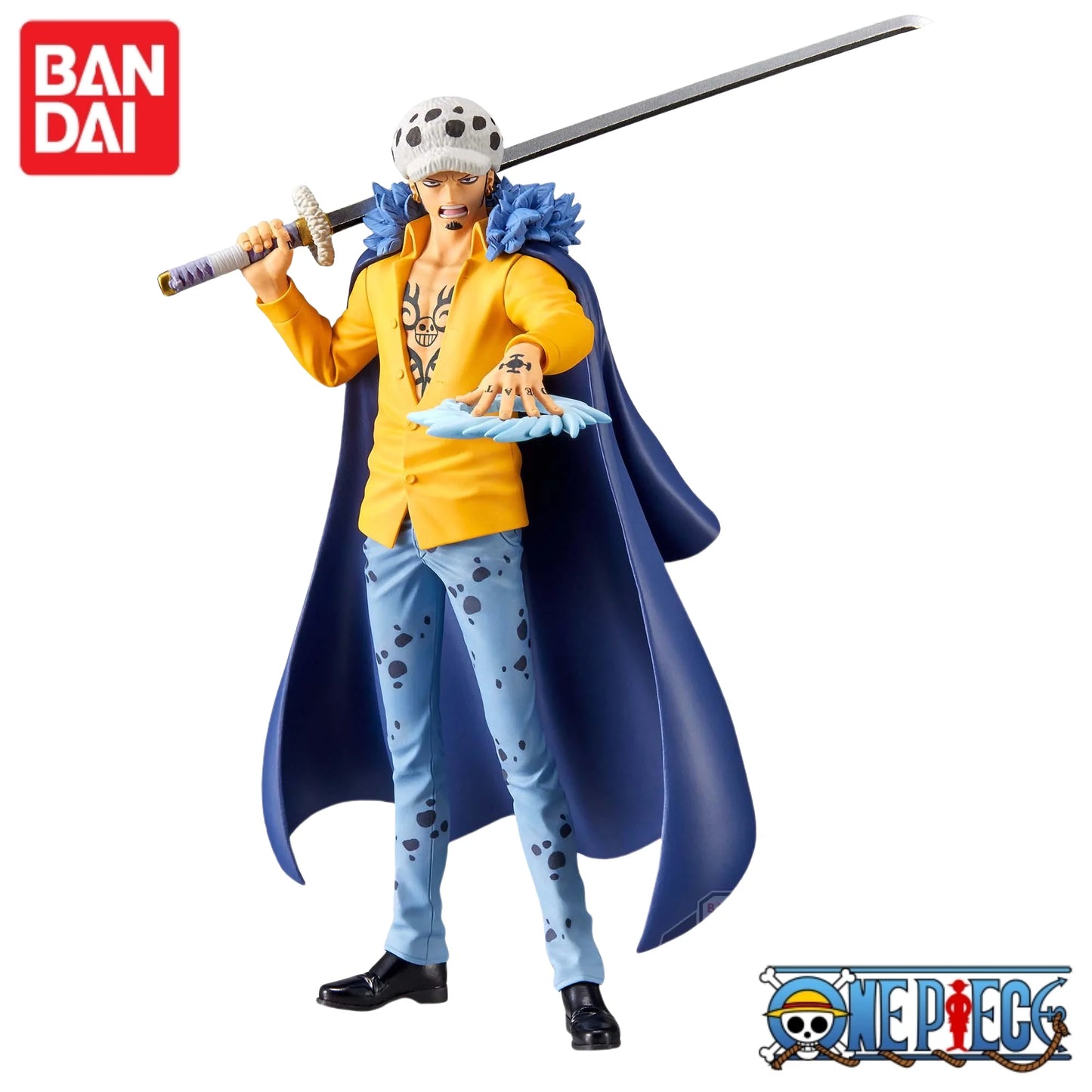 Special OfferIn Stock 100% Original Bandai One Piece Dxf Extra 18Cm Trafalgar Law Pvc Anime Action Collectible Figuer Mol Doll T