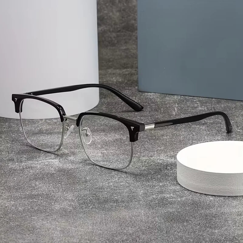 Anti Blue Light Glasses Man Style Square Eyeglass Frame for Women Glasses Men Computer Anti-reflective Lenses Frames