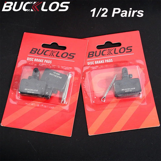 BUCKLOS Bicycle Hydraulic Disc Brake Pad Semi-Metal Ceramic MTB Bike Brake Pads for SHIMANO B01S MT200 SRAM AVID HAYES Magura