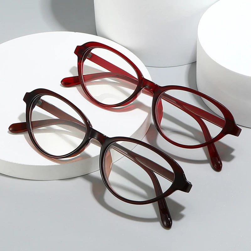 JNPCXI Fashion Cat Eye Sunglasses Women Tea Green Shades UV400 Retro Men Clear Lens Frame