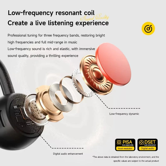 New Bone Conduction Headphones Wireless IPX8 Waterproof Swimming Sports Headset Bluetooth 5.4 With Mic For Exercise Fitness