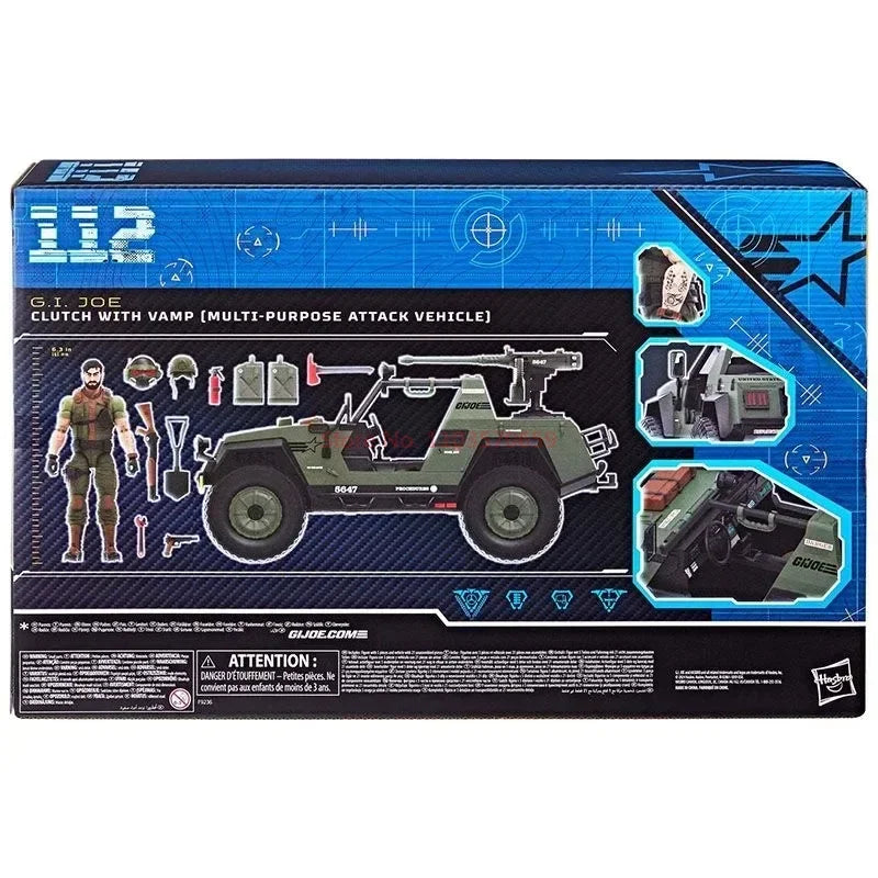 In Stock 6" G.I. Joe Clutch Series Multi-Purpose Attack Vehicle Action Figures