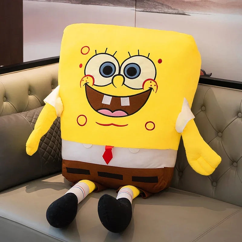 Big Size Cute SpongeBob Patrick Star Cushion Very Soft Hug Cartoon Anime Pillow