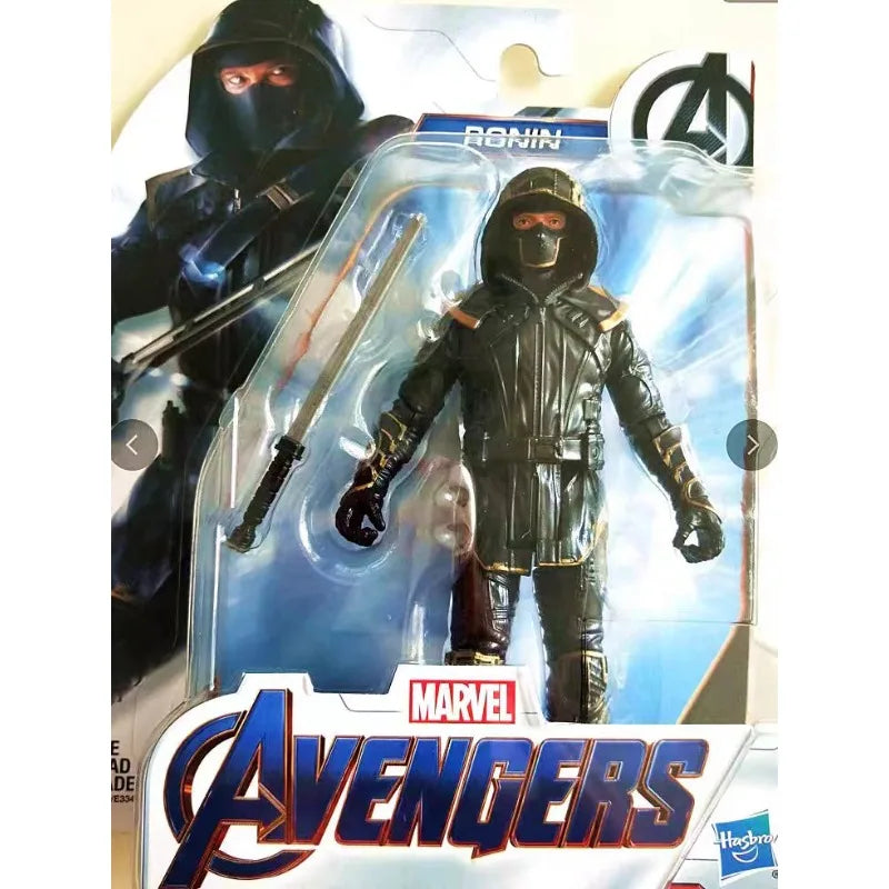 Original Hasbro MARVEL The Avengers RONIN/IRON MAN/THANOS/HULK/CAPTAIN MARVEL/WAR MACHINE Anime Figure Toy Model Collection