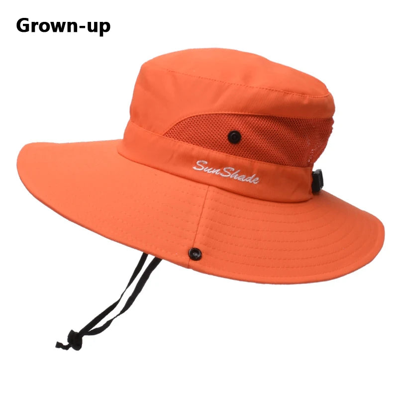 Summer outdoor sun hat, breathable sun hat, foldable sun hat, face mask hat, female ponytail hole fisherman hat