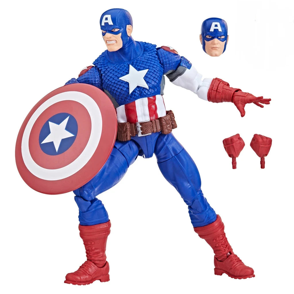 Marvel Legends Extremis Iron Man Orb Molecule Ultimate Captain America Baron Von Strucker Puff Adder BAF Wave 6" Action Figure