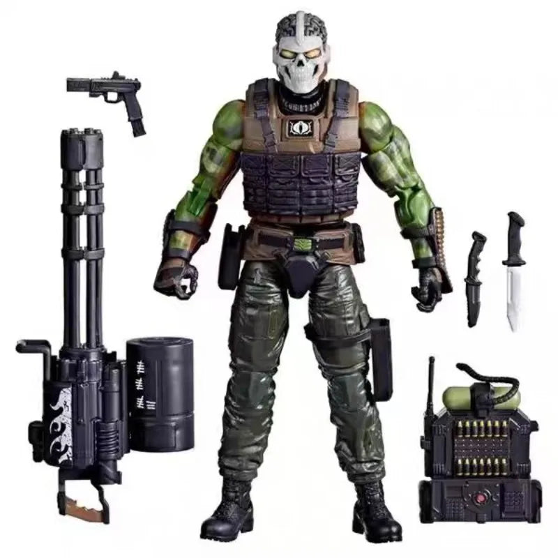 Original Hasbro G.I. Joe Classified Series 176 Grim Viper Anime Figure Toys Model Collection