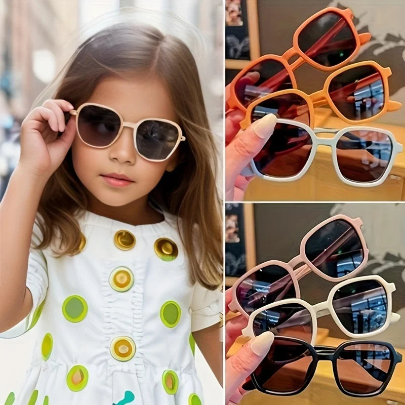 Children's High-definition Fashionable Glasses for Boys and Girls Birthday Gift Box Decoration Glasses