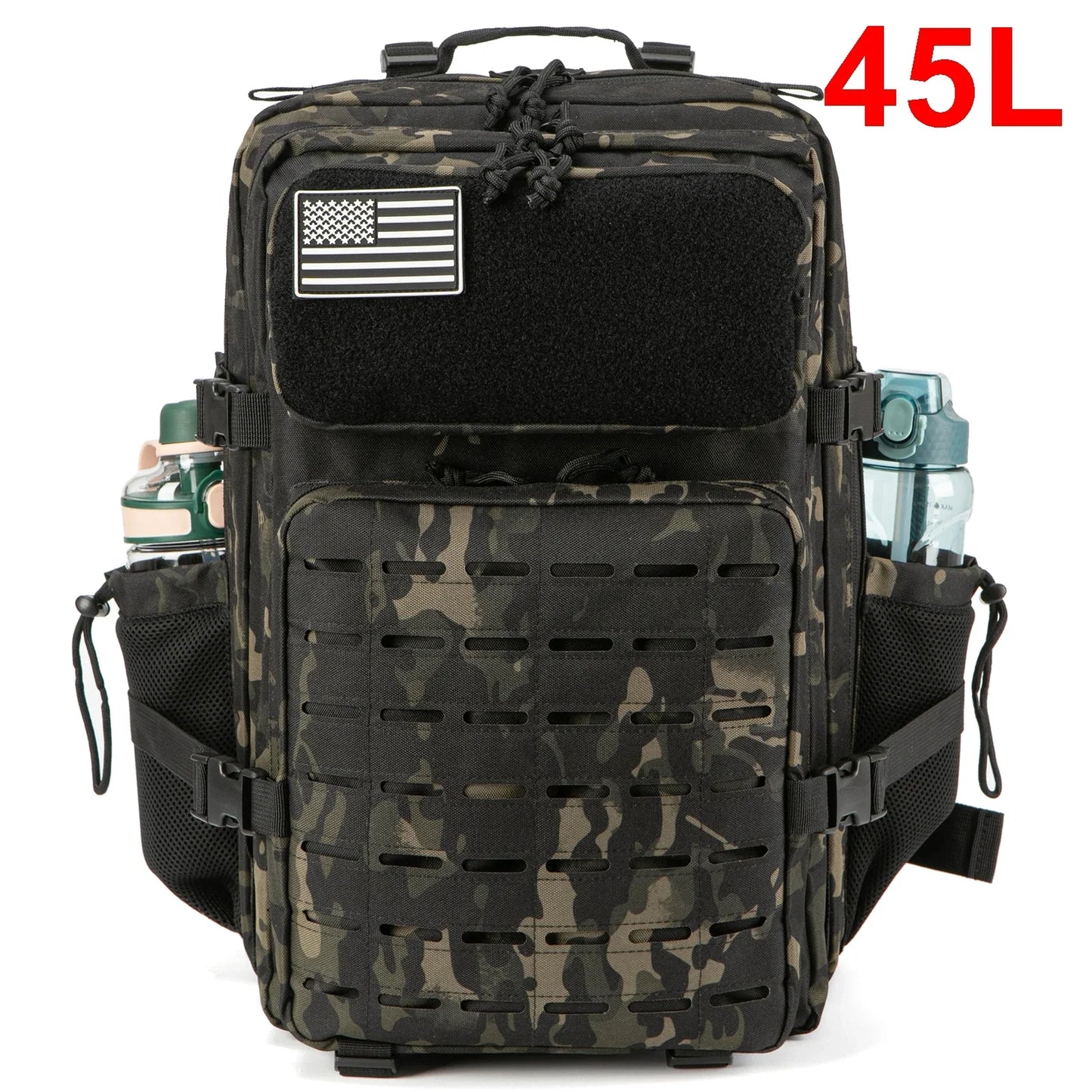 Tactical Backpack Men Women Outdoor Survival Bug Out Bag Small School Rucksack