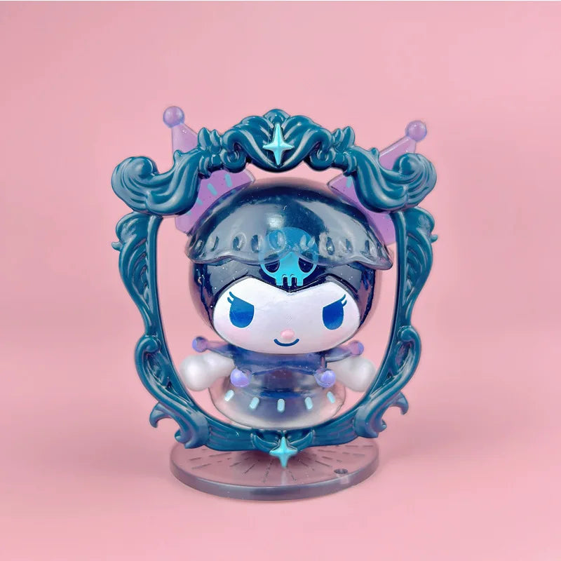 Sanrio My Melody kuromi Figure Toys Classic Cartoon Image Action Figure Box