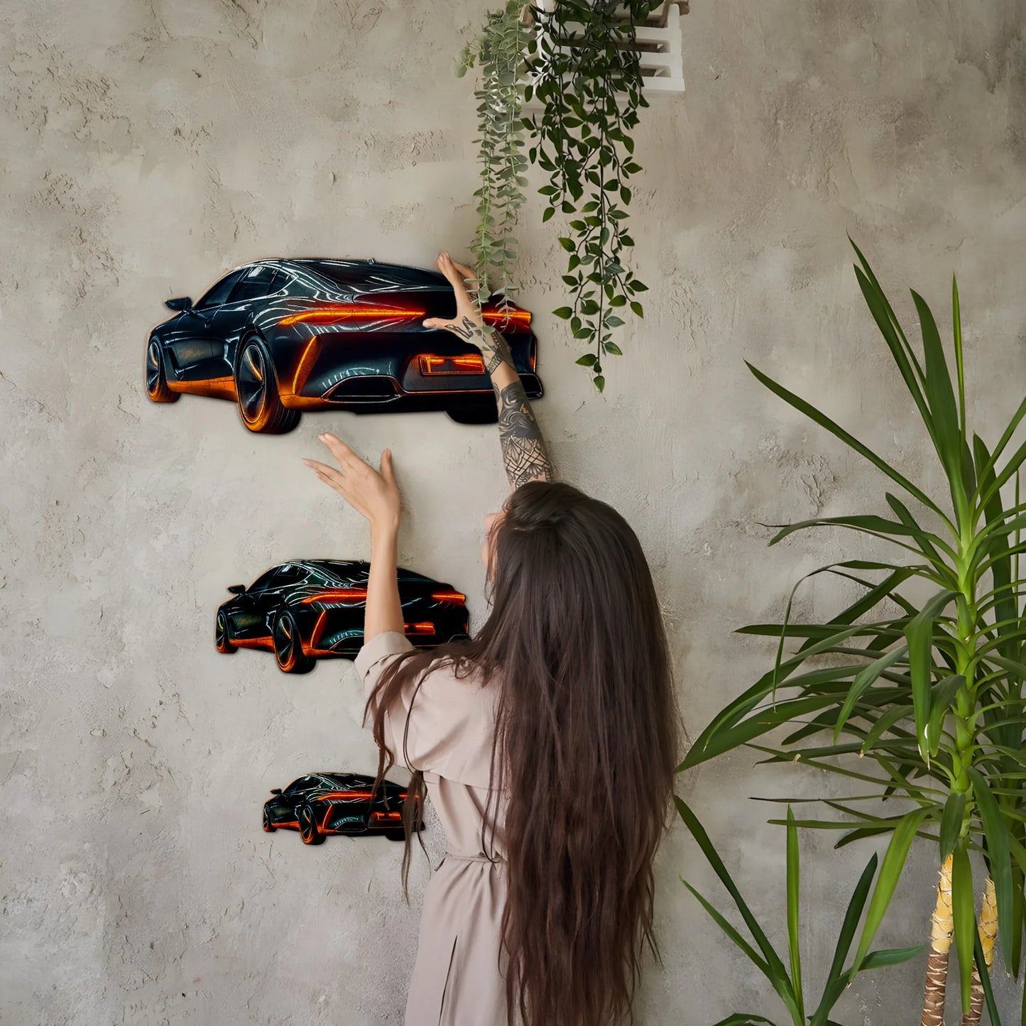 Luxury Sports Car Wooden Jigsaw Puzzle Sleek Design And Realistic Details Christmas and Halloween Gift Toy For Teen And Kid