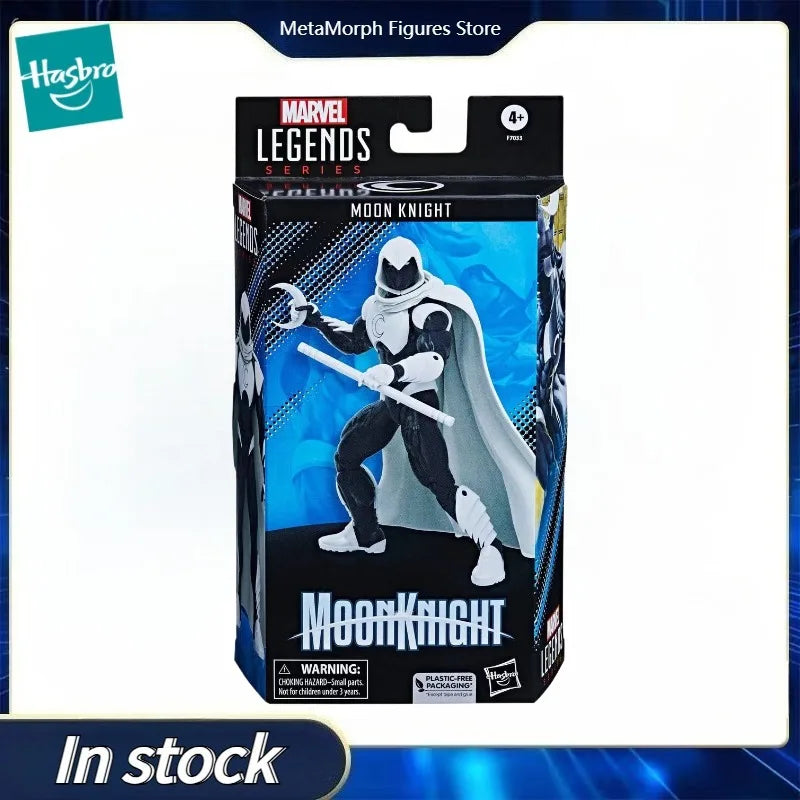 Original Hasbro Marvel Legends Series Moon Knight Anime Figure Toy Model Collection