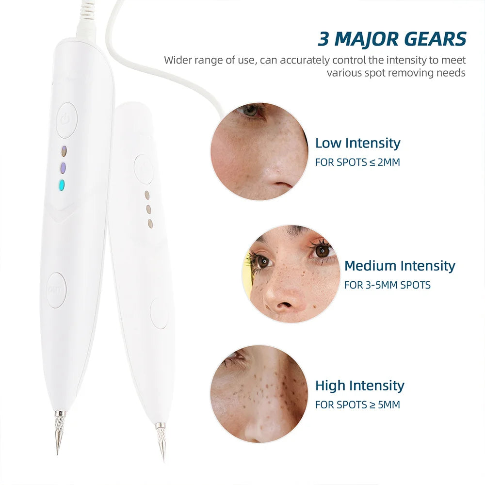 USB Mini Laser Pen Skin Mole Freckle Removal Face Dark Spot Tattoo Remover Warts Fleshy Nevus Cleaner Plasma Pen Skin Care