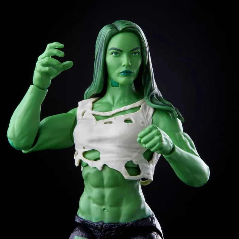 Original Hasbro Marvel Legends Series She Hulk Anime Figure Collection Toy Model