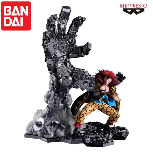 Special OfferIn Stock 100% Original Bandai Banpresto One Piece Figlife Eustass Kid Collector Ornament Figure Mol Toy Gift New an