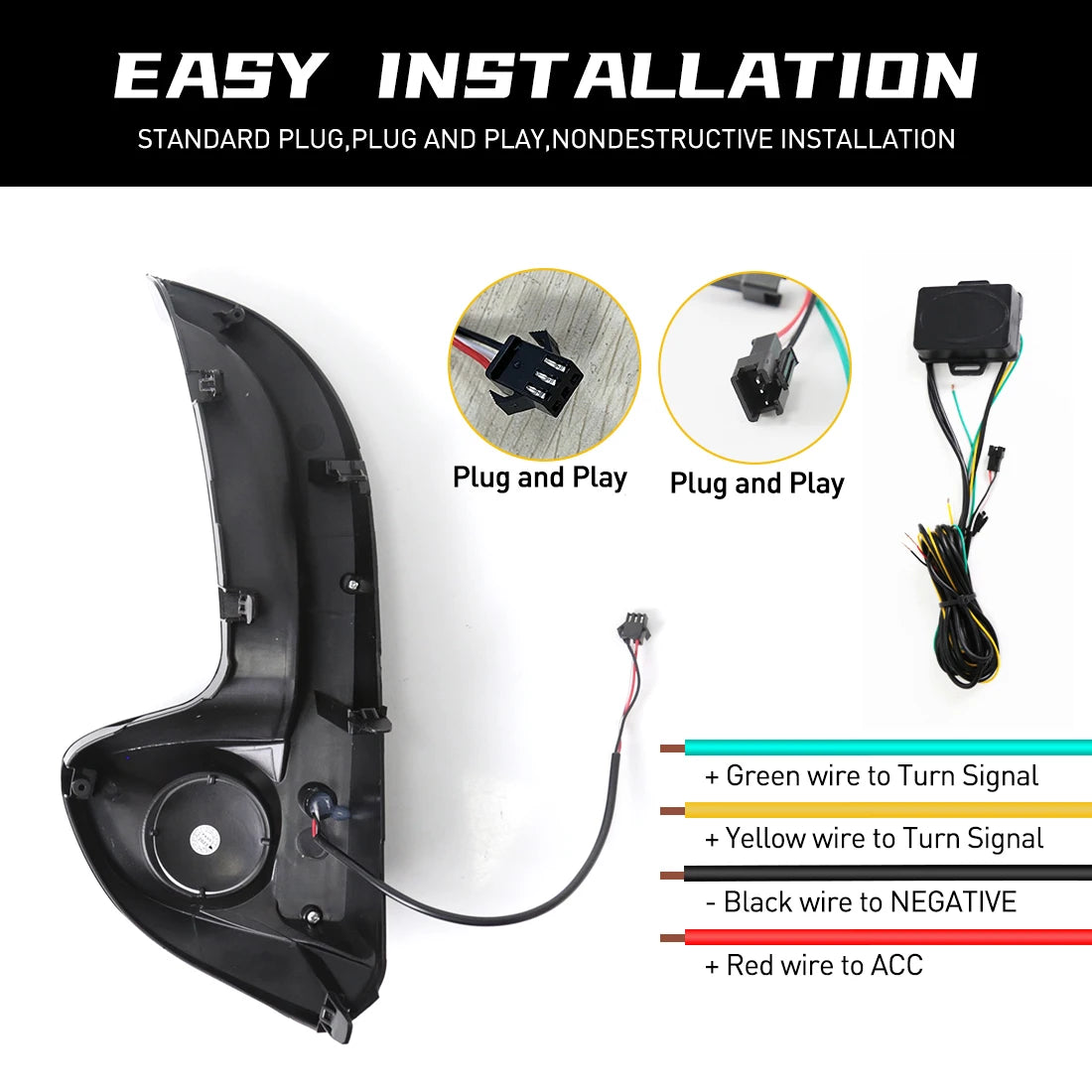 Led DRL For Toyota Yaris Vios 2020 2021 2022 Daytime Running Light Fog Lamp Turn Signal Front Bumper Yellow White Accessories