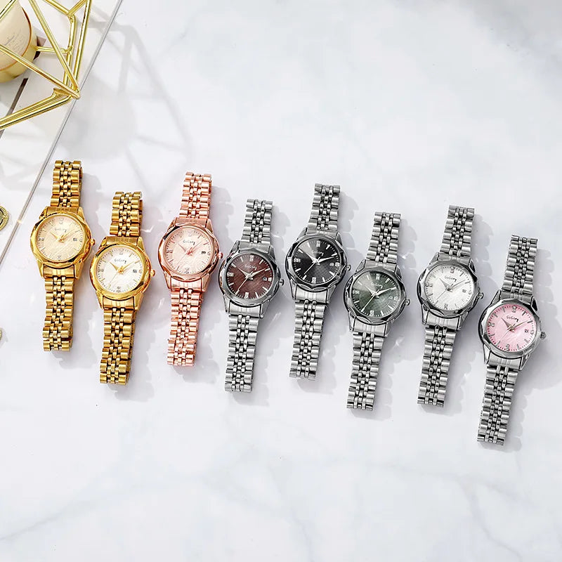Fashion Elegant Women's Wristwatch High Quality Luxury Watch Women Original Steel Casual Quartz Ladies Watch Relógio Feminino