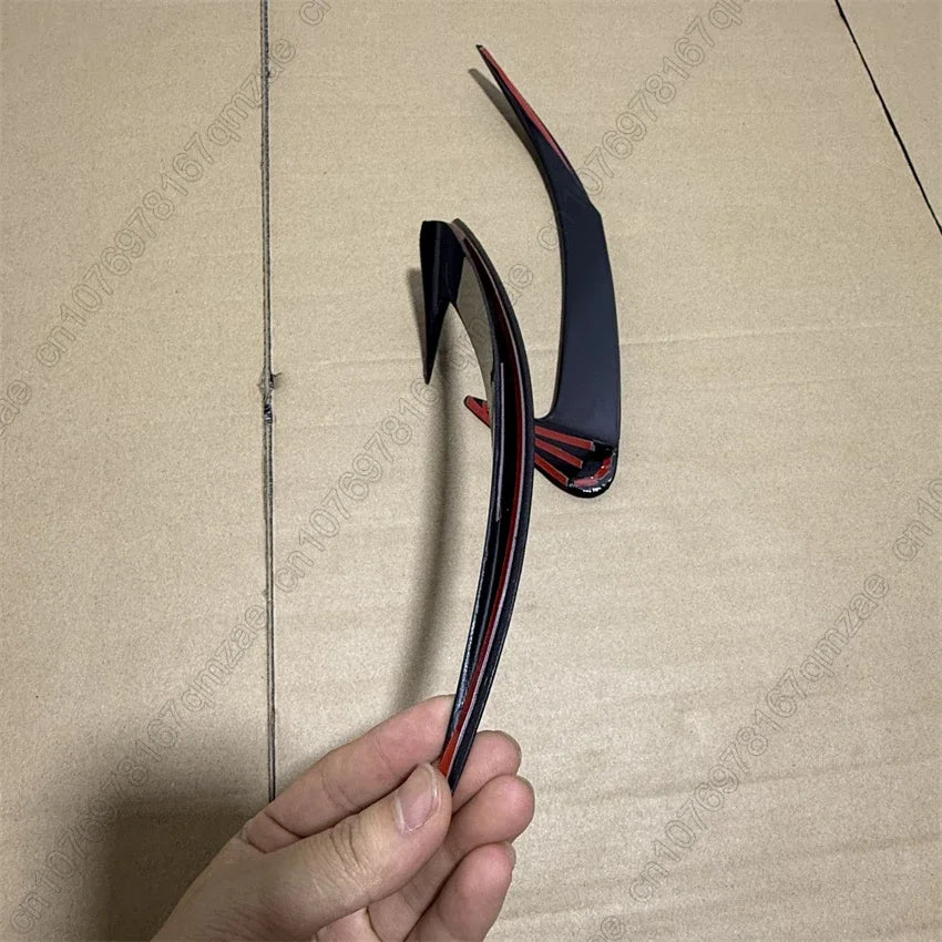 Car Rear Bumper Side Spoiler Canards Vents Cover Trim For Mercedes Benz CLA Class W118 C118 CLA200 220 250 260 45 AMG 2013-2019