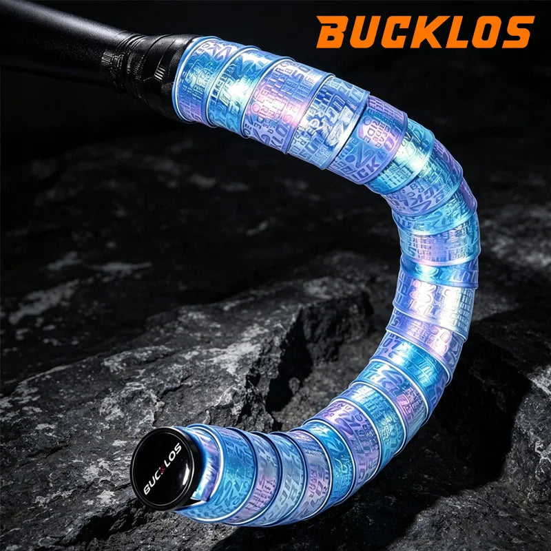 BUCKLOS  Ultralight Bicycle Handlebar Tape Anti-slip PU Wear-resistant Road Bike Bar Wrap Belts Soft EVA Cycling Handle Tapes
