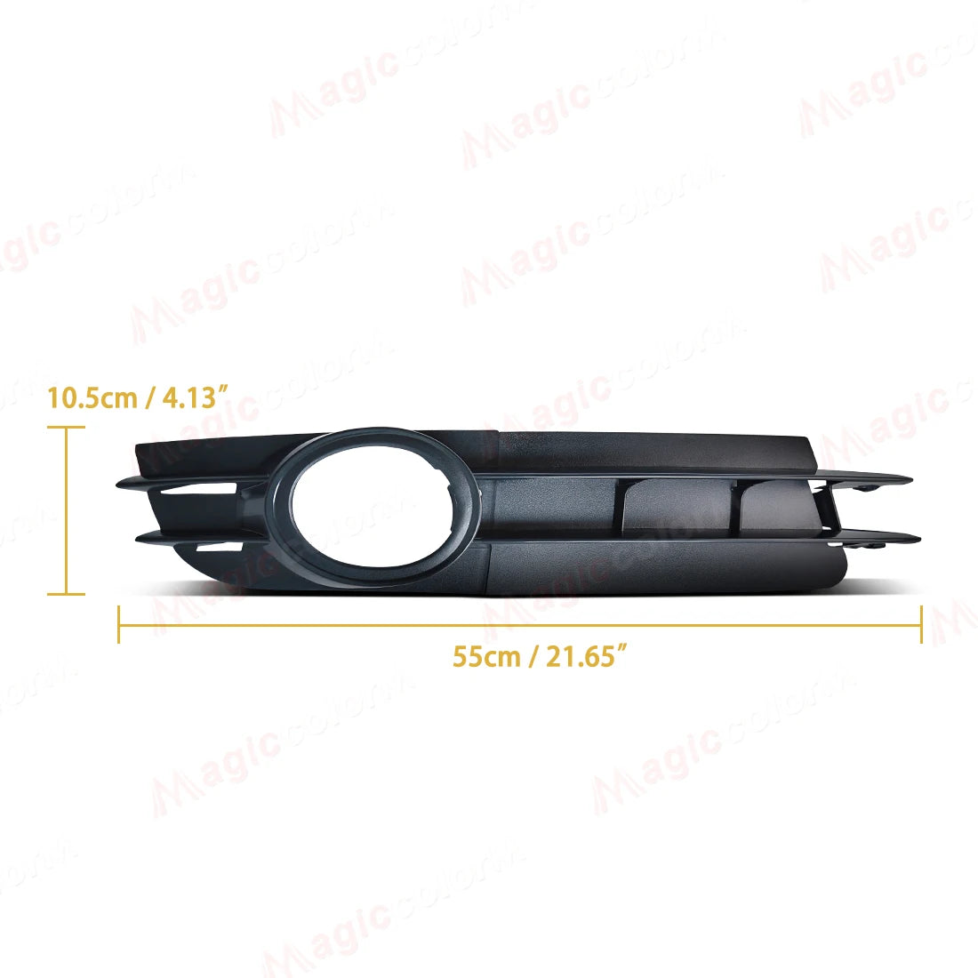 Car Front Bumper Grill Grille For Audi A6 C6 2005 2006 2007 2008 Front Bumper Fog Lamps Covers Left Right 4F0807682A 4F0807681A