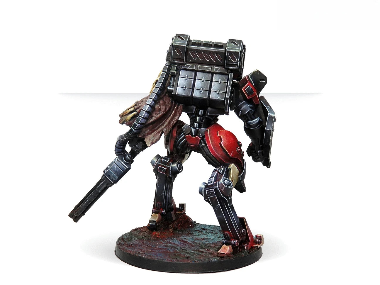 Cast Resin Model Kit, GK, Resin Raicho Armored Brigade, Unpainted, Requires Assembly (including Base)