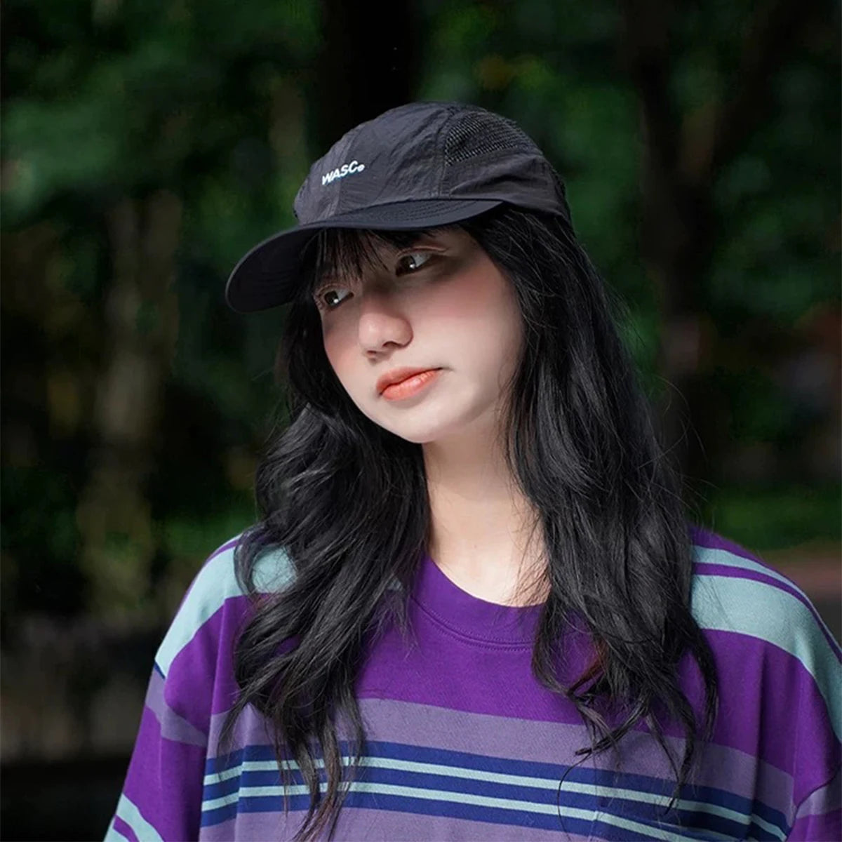 New Unisex Simple Mesh Letter Embroidery Baseball Hats Sunshade Niche Breathable Quick Drying Peaked Caps Versatile Fashion ins