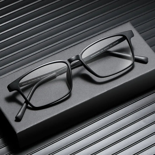 Reading Glasses Men Business Style Spring Hinge Hyperopia Eyeglasses High Quality