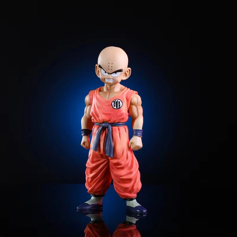 Hot 18cm Dragon Ball Z Anime Figures  Super Krillin PVC Action Figures Model Desktop Decoration Collection Toys For Kids Gifts