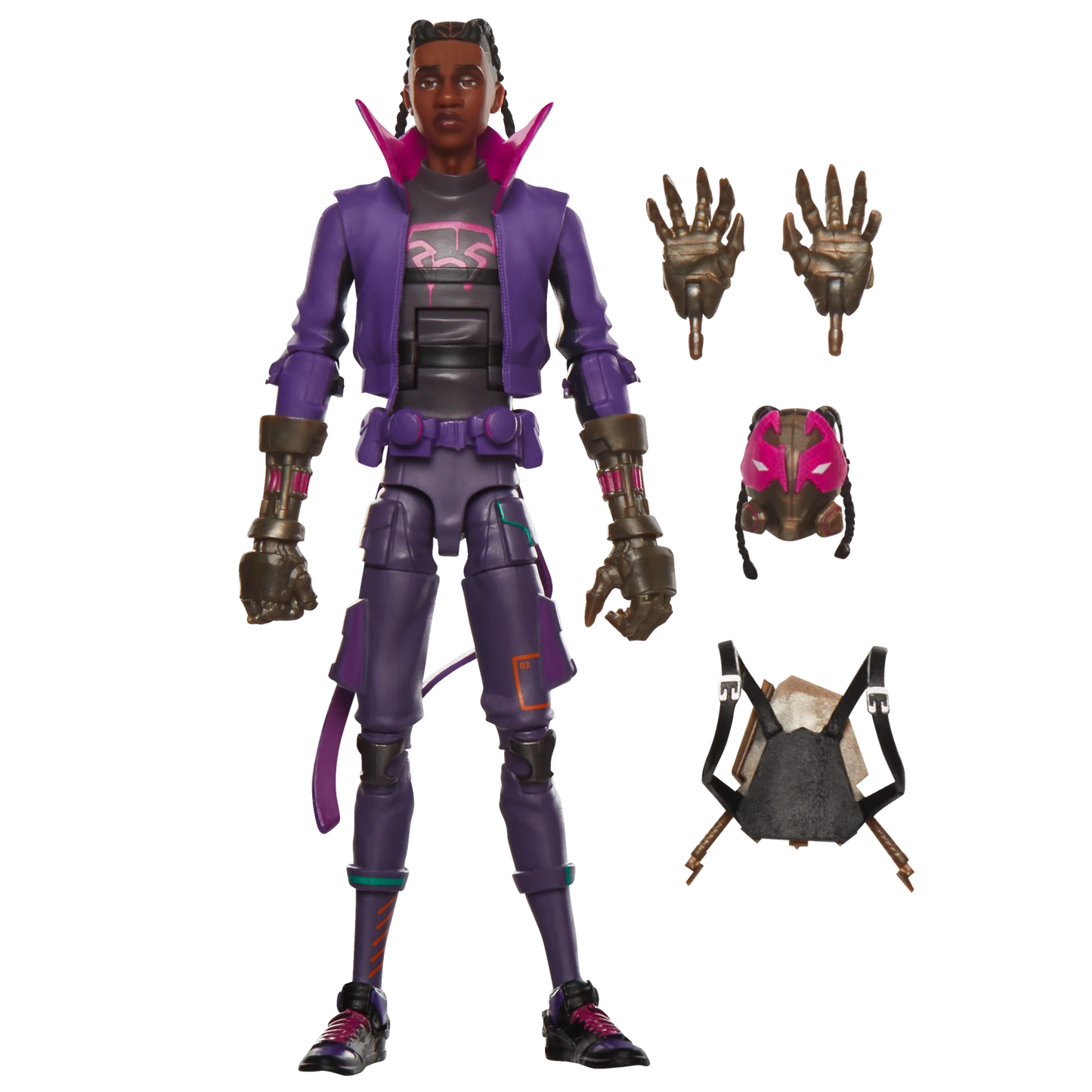 Marvel Legends Across The Spiderverse Wave 2 Peter Paker Gwen Spot Miles 2099 Spider Punk  Wave 6" Action Figure