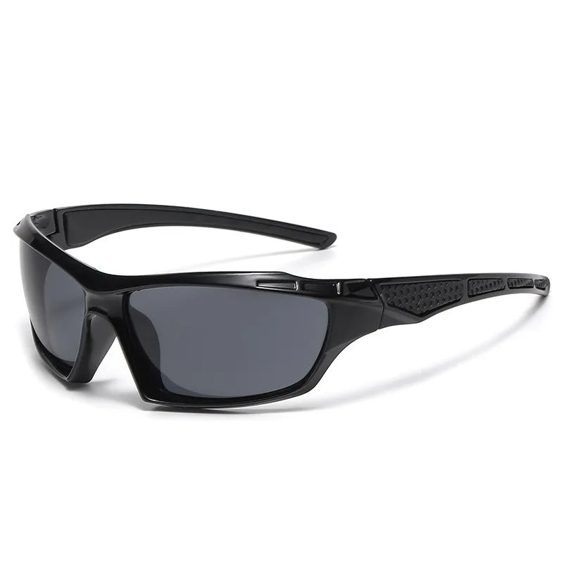 New Cross border Men's Sports Sunglasses Cycling Glasses Night Vision Driving Sunglasses UV resistant Colorful Sports Glasses