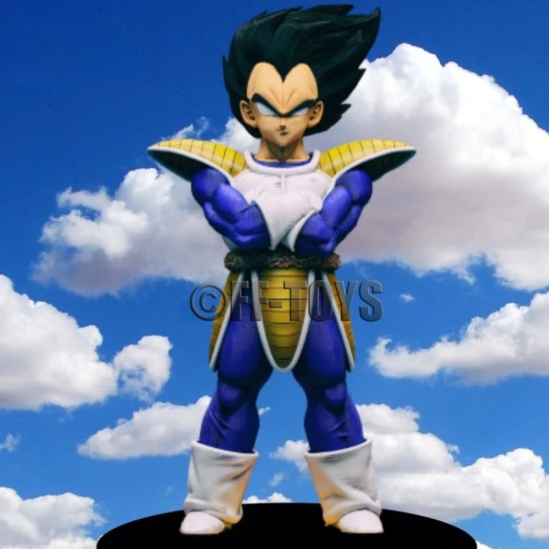 40CM Dragon Ball Z Vegeta Figure Super Saiyan Vegeta Pvc Action Figures GK Statue Collection Model Toys Gifts