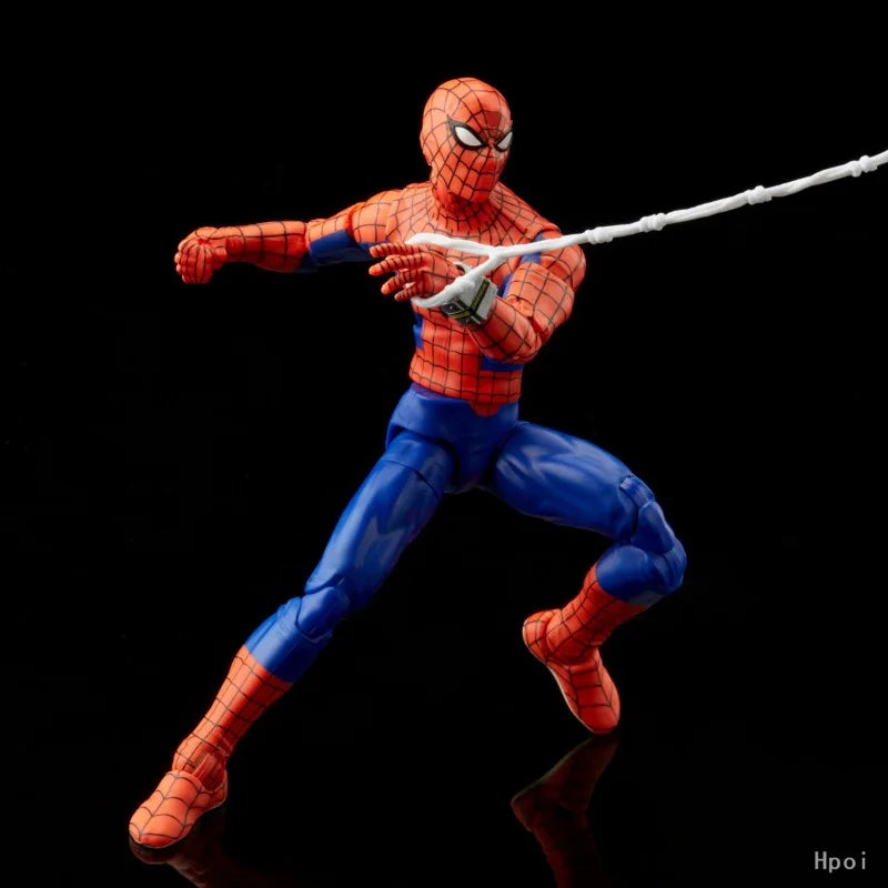 Original Hasbro Marvel Legends Series 60th Anniversary Japanese Spider-Man Action Toy Figure Collection