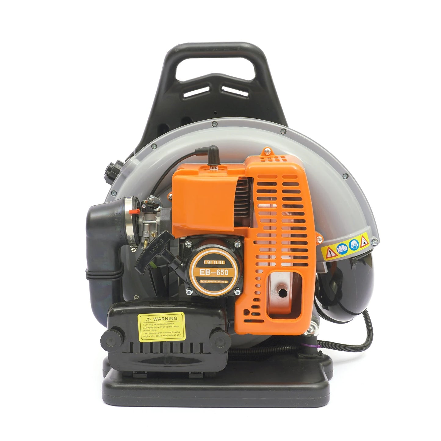 Gasoline-Powered Backpack Leaf Blower Air-Cooled System Ideal for Road Sweeping