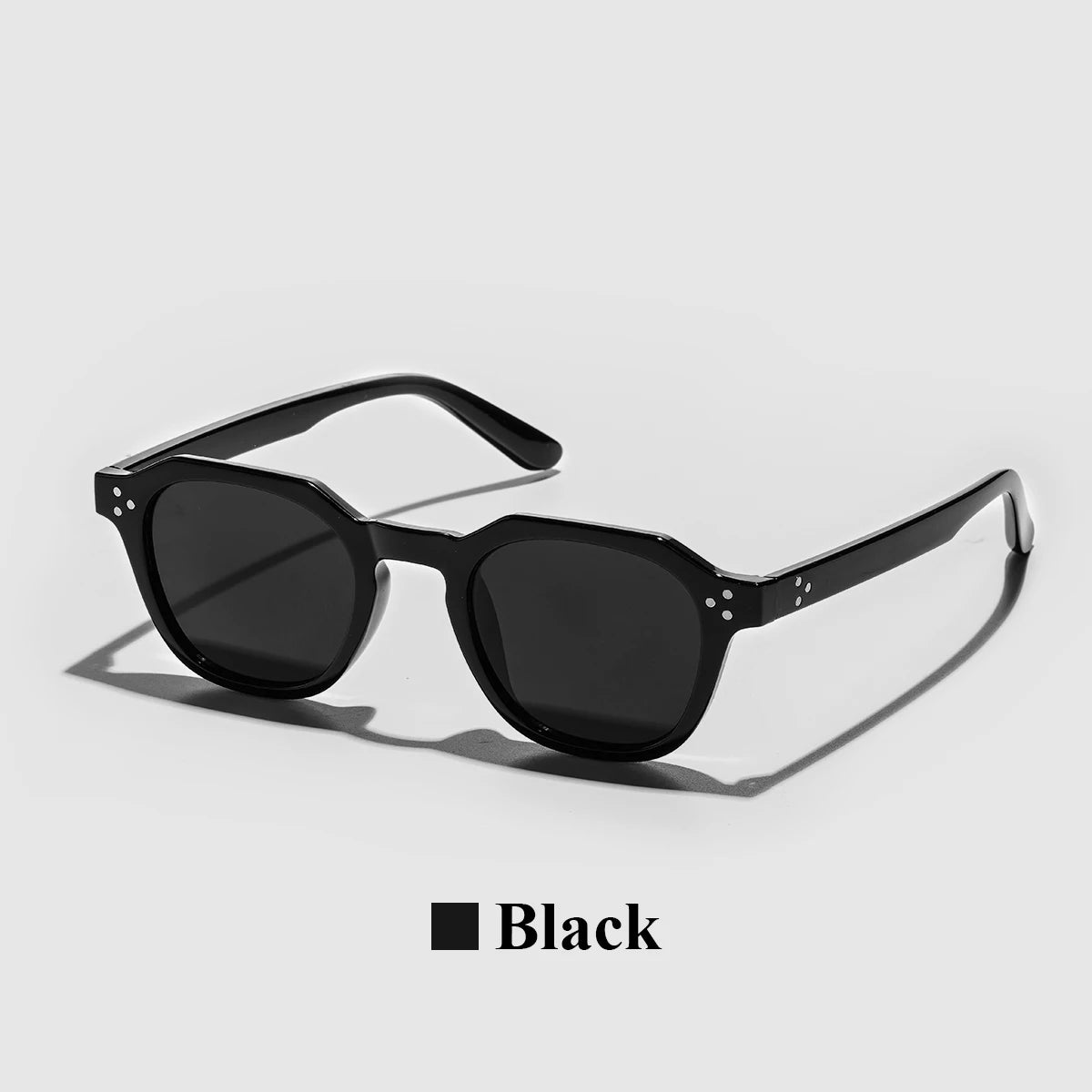 Ruiao Luxury round light Sunglasses Designer Sun Shades Brand Retro Eyewear Gift for Women Men