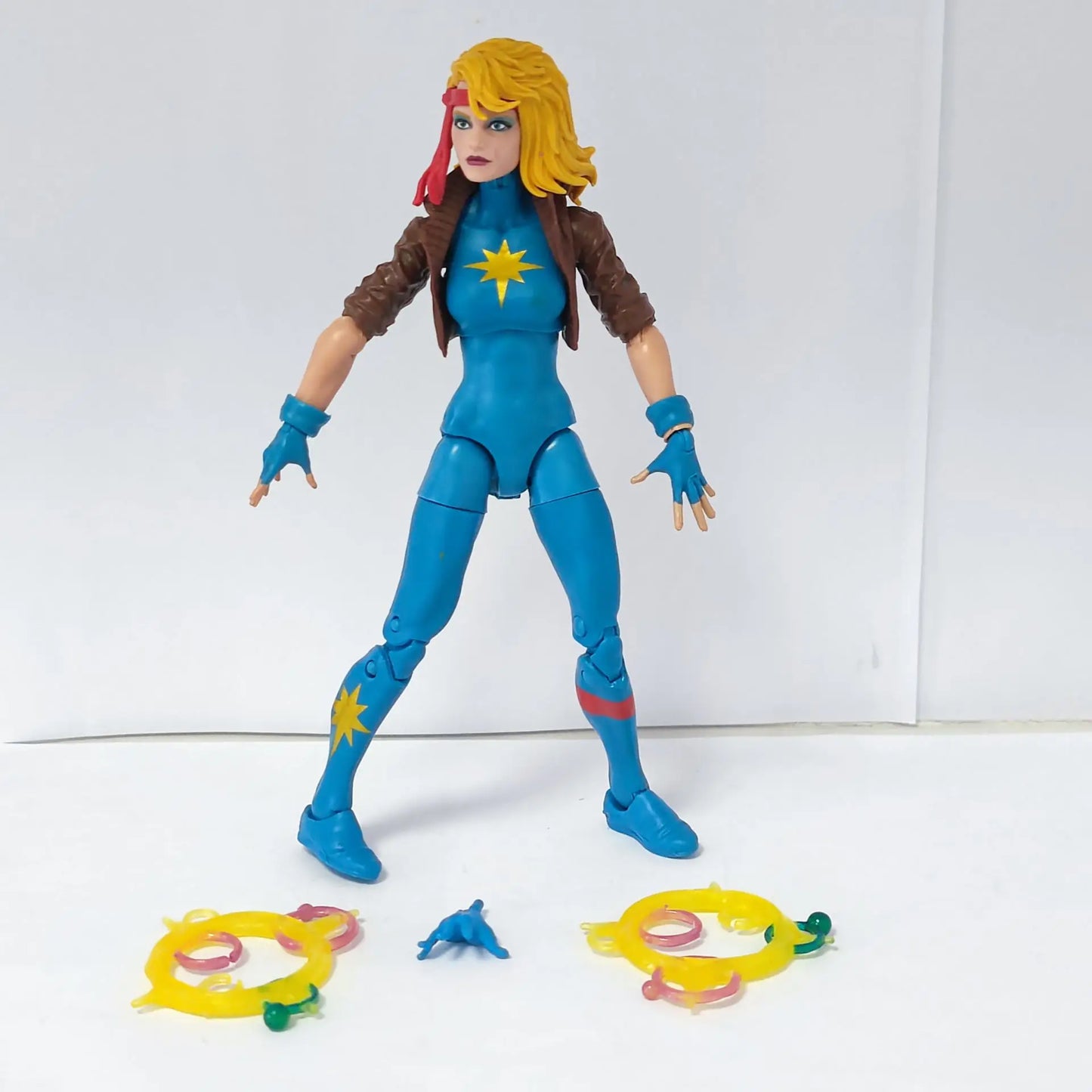 Marvel Legends X-Men Uncanny Retro Series Dazzler Body With Mojoworld Series Head 6" Loose Action Figure