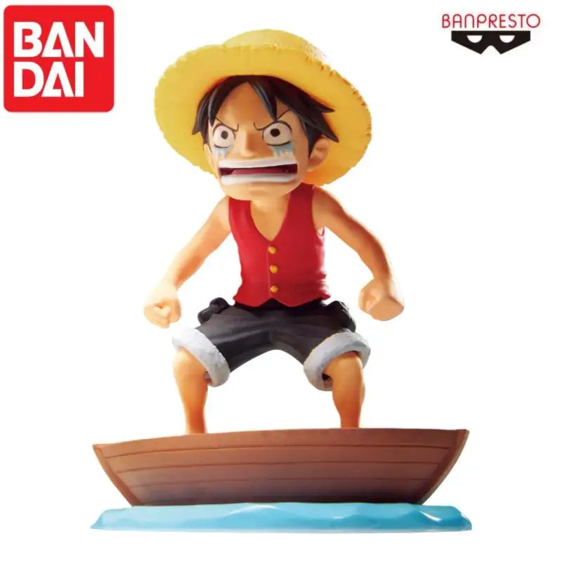 Special OfferIn Stock Original Bandai One Piece World Collectable Figure Wcf Monkey D Luffy Going Merry Action Figure Collectibl