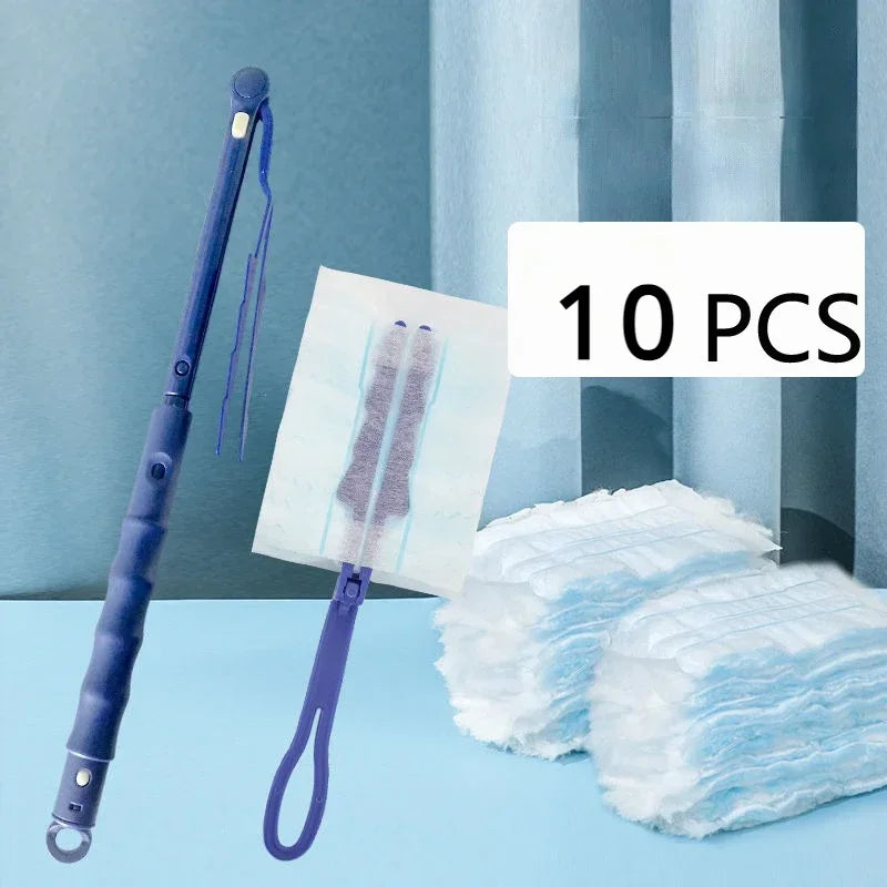 Disposable Dusters with Replace Heads Refills Bulk Duster Brush for Cleaning Home Office Blinds Car Surface Duster Cleaning Tool