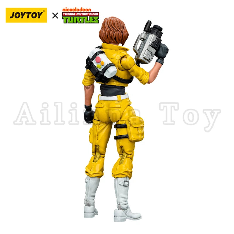 JOYTOY 1/18 Action Figure Turtles Splinter April O'Neil Anime Toy