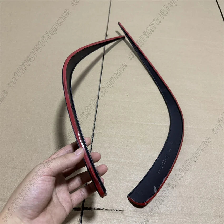For Mercedes Benz CLA Class C118 X118 CLA35 AMG 2020-2024 Black Front Bumper Spoiler Side Splitter Air Vent Fog Lamp Grille Trim