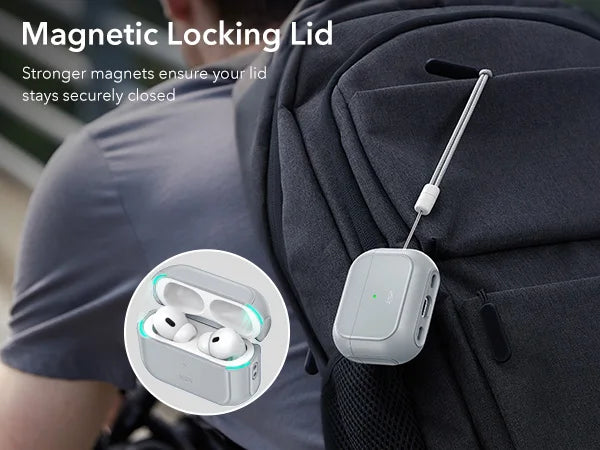 AirPods Pro 2 Case8, Airpods Pro 2023/22/19 MagSafe Cover,USB-C/Lightning Cable