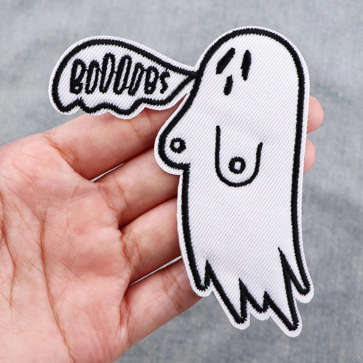 Rainbow LGBT Embroidered Patches on Clothes DIY Animal Applique Encouragement Inspirational Quotes Patches For Clothing Stickers