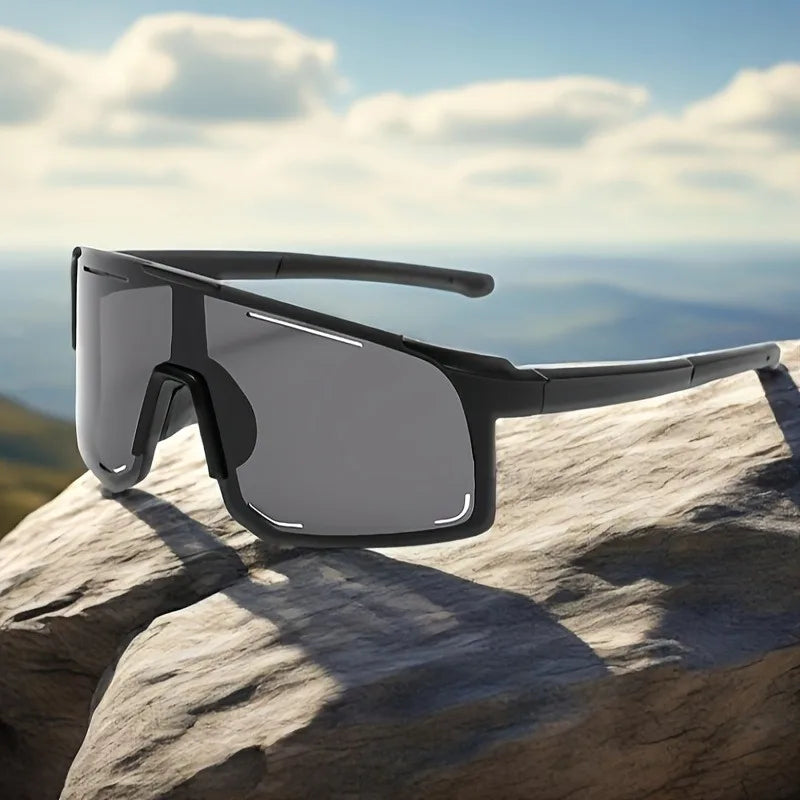 New Fashionable Women's Large Frame Black Grey Premium Glasses