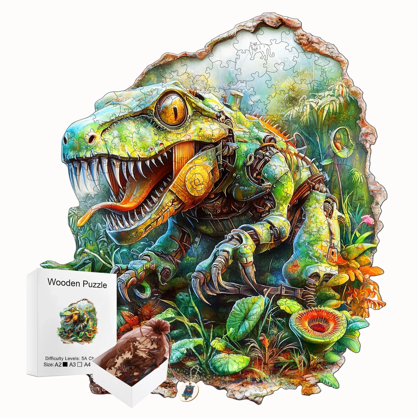 Fantastic World Wooden Jigsaw Puzzle Wooden Home Decor Christmas and Halloween Gift Toy for Teen and Kid