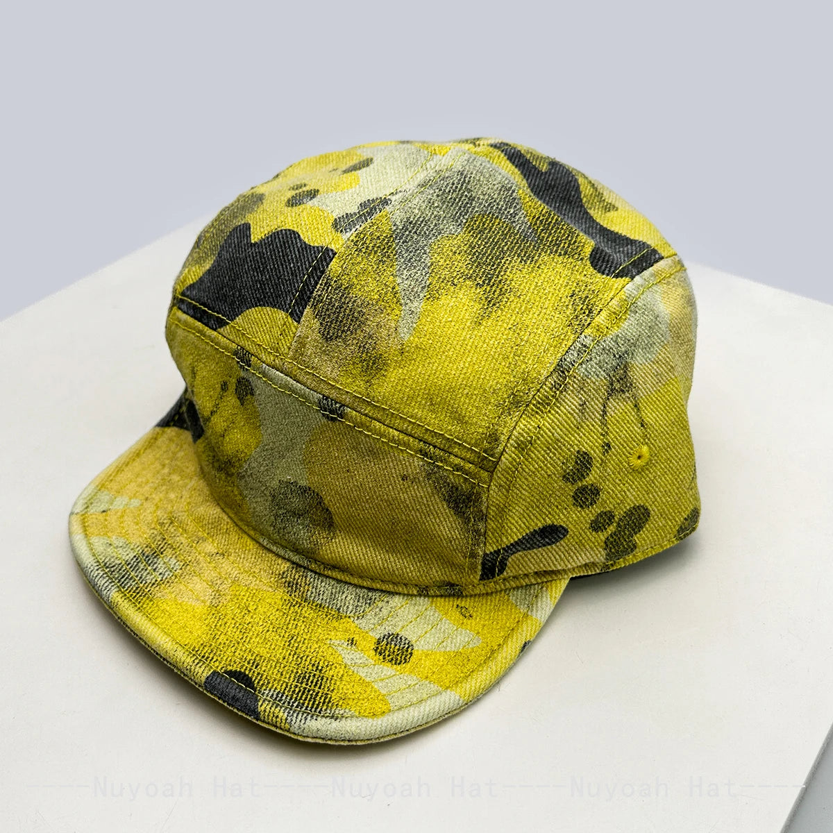 New Men Women American Retro Camouflage Color Baseball Hats Sunshade Street Versatile Peaked Caps Short Eave Fashion Personal