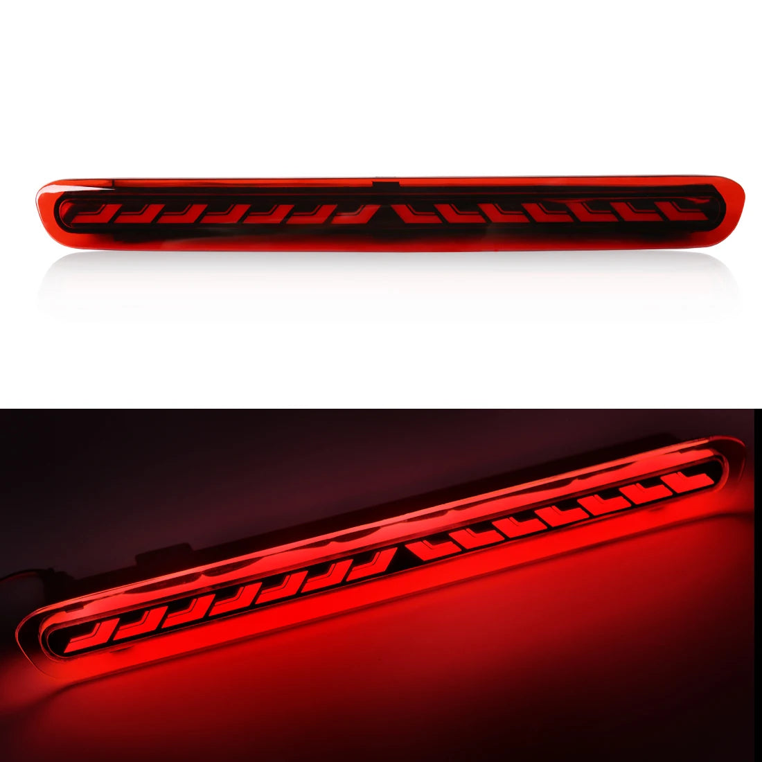 LED High Mounted Brake Light For Toyota Hilux Revo 2015 2016 2017 2018 2019 2020 3rd Third Middle Dynamic Flowing Tail Stop Lamp