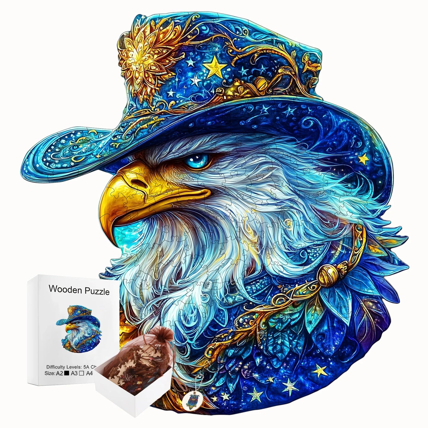 Fantastic World Wooden Jigsaw Puzzle Wooden Home Decor Christmas and Halloween Gift Toy for Teen and Kid
